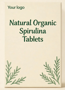 Comprimés de spiruline naturelle biologique de qualité alimentaire en vrac, poudre de spiruline pure - Product Image 2