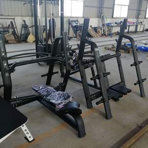 Ensemble complet d'équipement de gymnastique commercial de l'usine MND, <span class=keywords><strong>banc</strong></span> plat de presse de poitrine avec logo gratuit - Product Image 3