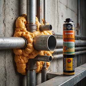 Prix Usine <span class=keywords><strong>Mousse</strong></span> <span class=keywords><strong>Polyuréthane</strong></span> Composée en Spray 750ml Isolation Personnalisée Excellent Prix Ignifuge Robuste pour Travaux de Boiseries et Construction - Product Image 3