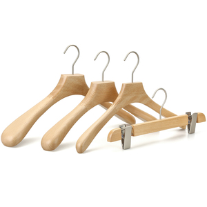 Perchas <span class=keywords><strong>de</strong></span> Madera Natural Personalizables LINDON OEM para Hoteles <span class=keywords><strong>de</strong></span> 5 Estrellas y Tiendas <span class=keywords><strong>de</strong></span> <span class=keywords><strong>Ropa</strong></span> <span class=keywords><strong>de</strong></span> Alta Gama - Product Image 5