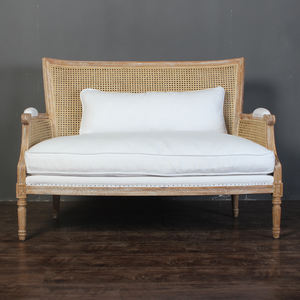 Canapé 3 places en bois de Style rustique français de qualité supérieure, meuble de <span class=keywords><strong>location</strong></span> pour événement de mariage - Product Image 2