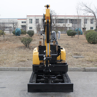 Nouvelle mini-excavatrice compacte robuste de 2,5 tonnes avec lame épaissie, forte capacité de montée, marche stable et fiable
