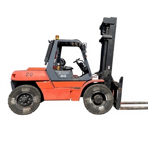 Chariot élévateur d'occasion Toyota 8FGN30 en bon état, chariot élévateur de seconde main pour l'exploitation minière et les travaux de terrassement, équipement lourd de construction - Product Image 1