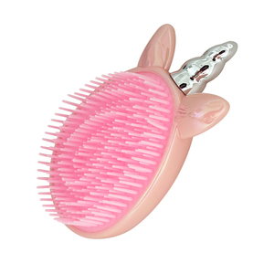 <span class=keywords><strong>Brosse</strong></span> à cheveux de voyage à poils flexibles, rose, mini <span class=keywords><strong>brosse</strong></span> démêlante en forme d'œuf <span class=keywords><strong>pour</strong></span> femmes et enfants - Product Image 5