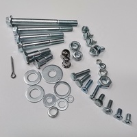 Juego Completo de Accesorios para el Sistema de Carrocería de Motocicleta CG125, Incluye Placa de Cadena, Piñón, Tuerca, Perno y Tornillos para HONDA