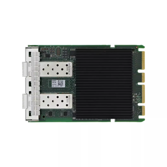 Intel E810-XXV Dual Port 10/25GbE SFP28 Adapter, OCP Network Interface Card 3.0 PowerEdge Thinksystem Servers