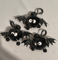 Xinhui Halloween Plush Bat Devil Bag Charm Keychain Toy Car Decoration Cartoon Style Festival Gift for Others