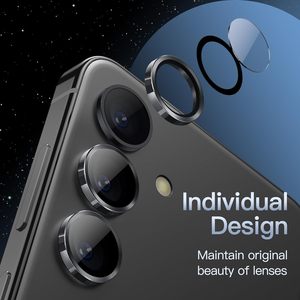 Localizador metal aluminio vidrio individual teléfono móvil lente de la Cámara película protectora lente de la Cámara protector para iPhone <span class=keywords><strong>Samsung</strong></span> - Product Image 3
