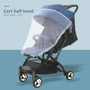 Mosquitera Universal para <span class=keywords><strong>Cochecito</strong></span> de Bebé Amuse Baby, Tejida en 100% Poliéster, Plegable, con Protección Solar y Reforzada - Product Image 3