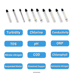 เครื่องทดสอบคุณภาพน้ำแบบหลายพารามิเตอร์เครื่องวัดค่า pH TDS ORP EC และเครื่องวิเคราะห์ความขุ่นปรับแต่งได้ - Product Image 4