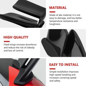 DUCATI <span class=keywords><strong>Panigale</strong></span> V2 V4 V4S <span class=keywords><strong>V4R</strong></span> 2018-2024 Nouveaux accessoires de moto GP Carénage arrière Aileron latéral Aile fixe déflecteur - Product Image 6