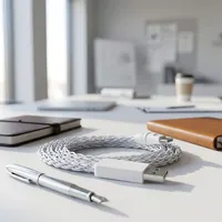Kabel Data Keyboard Mekanik Sumbu Magnetik USB dengan RGB-backlit, True 8K Polling Rate, dan Bahan Zinc Alloy yang Dapat Disesuaikan dari Pabrik, Tipe-C