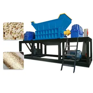 Wood Chipper Double Shaft Shredding Plastic Car Body Shredder Scrap Shredder