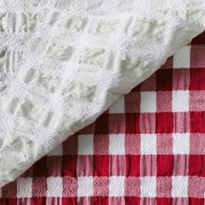 <strong>Cotton</strong> <strong>Yarn</strong> <strong>Dyed</strong> Elastic Crepe Seersucker Stretch <strong>Fabric</strong> for Kids Children Dresses - Product Image 4