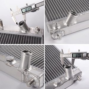 2 hàng lõi đầy đủ nhôm làm mát tản nhiệt thay thế cho Scion Xa XB 04-06 TOYOTA Echo 00-05 L4 1. 5l7 hộp số tay - Product Image 5