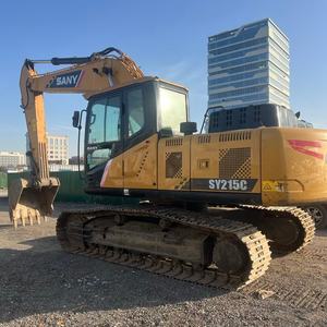 รถขุดตีนตะขาบ SANY SY205C มือสอง ขนาดกลาง 20 ตัน ระบบไฮดรอลิก พร้อมเครื่องยนต์มิตซูบิชิ และชิ้นส่วน KYB ขาย - Product Image 2