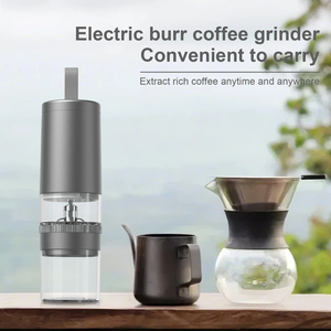 5 Gear Adjustrant Multifunction Electric Usb Rechargeable <b>Grinder</b> Coffee Bean 304 Stainless Mill Coffee <b>Grinder</b> with Ceramic - Product Image 5