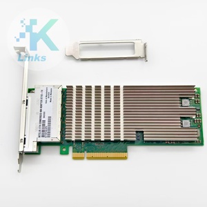 การ์ดเชื่อมต่อเครือข่ายแบบมีสาย X710-T4 X710T4G1P5 PCIe 3.0x8 4 พอร์ต 10GbE RJ-45 สำหรับเซิร์ฟเวอร์ มีสินค้าในสต็อก - Product Image 2