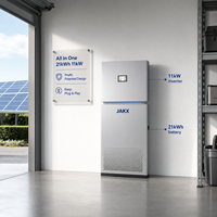 Système de stockage d'énergie tout-en-un BESS 21 kWh pour la maison, 11 kW, LiFePO4, autonome, pour camping-car, fournisseur de batteries solaires