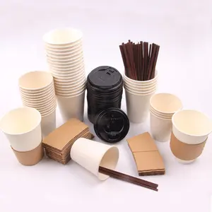 Coffee Paper Cups Hot Paper Cup Sleeve Custom Paper Coffee Cup Sleeve With Logo Coffee Paper Cups