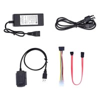 USB 2,0 a IDE/SATA Cable adaptador de tres propósitos USB 2,0 a IDE Easy Drive Cable