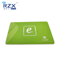 Carte NFC personnalisée avec logo, carte de visite NFC pour les réseaux sociaux, pour le partage de profils de contact, de liens URL avec logo UV