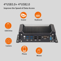 Ensemble complet Core i7 i5 i9 ordinateur industriel sans ventilateur mini pc joueurs completo
