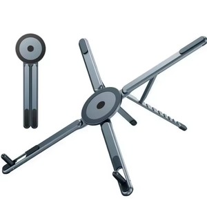 Universal portable foldable aluminum laptop stand quality magnetic phone <b>holder</b> multi function <b>tablet</b> PC bracket support - Product Image 1