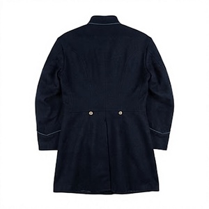 <b>Long</b> Sleeve Uniform Overcoat Single Breasted Stand Collar Historical Reenactment Formal Wear <b>Coat</b> - Product Image 2