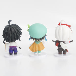 9CM 6 unids/set Genshin Sayus <span class=keywords><strong>Kaedehara</strong></span> <span class=keywords><strong>Kazuha</strong></span> Tighnari Raiden Shogun Mini figura Set Anime estatua PVC Figuras coleccionables muñeca de juguete - Product Image 3