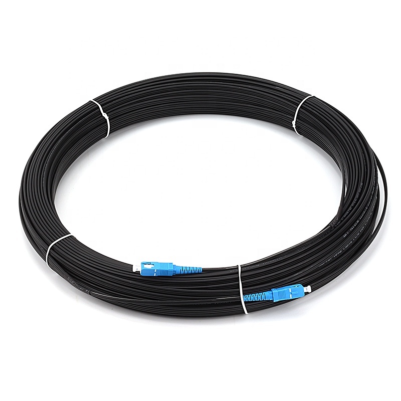 Oem внутренний наружный одномодовый многомодовый кабель Fttp G652 G655 1-12 Core Hdpe Gyfxtby волоконно-оптический кабель Ftth кабель