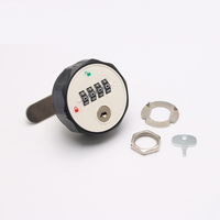 MB515 Serrure électronique ronde pour armoire Serrure à clavier numérique pour casier Tiroir Boîte aux lettres