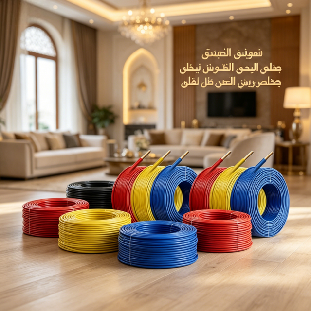 BV Solid Copper Insulated Wire with IEC Certification, Durable Multi-color Cable for Saudi Villa and Commercial Building Wiring