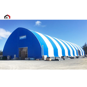 Quick Setup Industrial Storage <b>Tent</b> Waterproof Outdoor <b>Tent</b> Double Trussed Storage <b>Tents</b> for Emergency Warehouse Use - Product Image 1