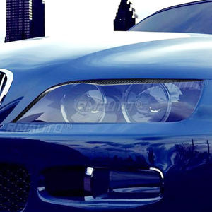1 Par de Cubiertas Decorativas para Faros Delanteros de Fibra de Carbono para BMW Z3 Roadster 1996 1997 1998 1999 2000 2001 2002 - Product Image 6
