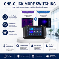 Détecteur de caméras cachées multi-bandes OEM ODM WiFi BT Scanner thermique CE FCC RoHS pour la sécurité des entreprises