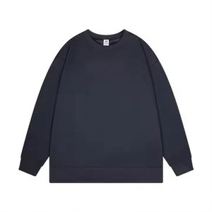 Manufacturers' Custom High Quality 100% Cotton Hoodie <b>Long</b> Sleeve Crewneck <b>Sweatshirt</b> with Embroidered Techniques for Winter - Product Image 3