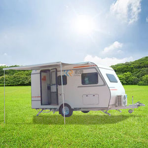 Remolque de Viaje Todoterreno con Suspensión Independiente, Caravana, Casa Rodante Móvil de Acero Inoxidable - Product Image 2