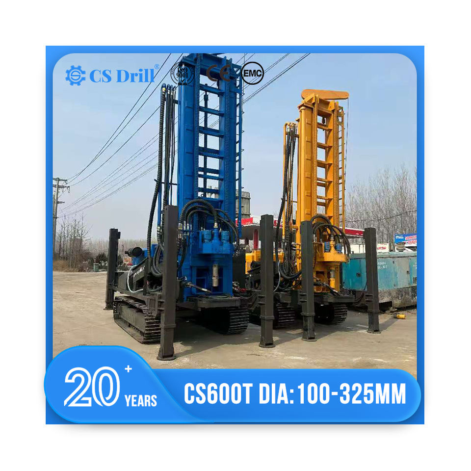Compact Cw Rig CS600T Compact Water Well Rig, Composite Boom for Flexible and ...