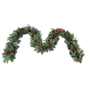 <span class=keywords><strong>Couronne</strong></span> <span class=keywords><strong>de</strong></span> noël artificielle, pour décor <span class=keywords><strong>de</strong></span> noël - Product Image 5