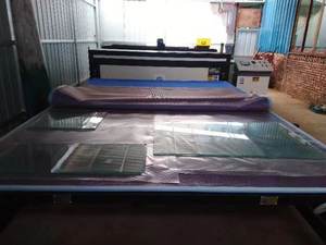 2023 Neues Design Zwei schicht ige Fangding-Glasl amini maschine für Laminierglas-Verarbeitung maschine - Product Image 2