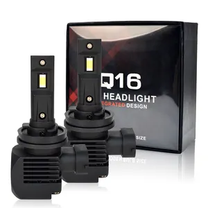 Nieuwe Aankomst 8000lm Q16 Groothandel Auto Gebruik 9005 Lampen Led Koplamp Kit H4 H7 H11 50 Watt Auto Led Lampen Koplampen Voor Auto