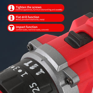 Trapano Avvitatore Elettrico Brushless a Batteria JY 20V 70N.<span class=keywords><strong>m</strong></span>, Mini Trapano con 25+3 Impostazioni di Coppia e 2 Velocità - Product Image 6