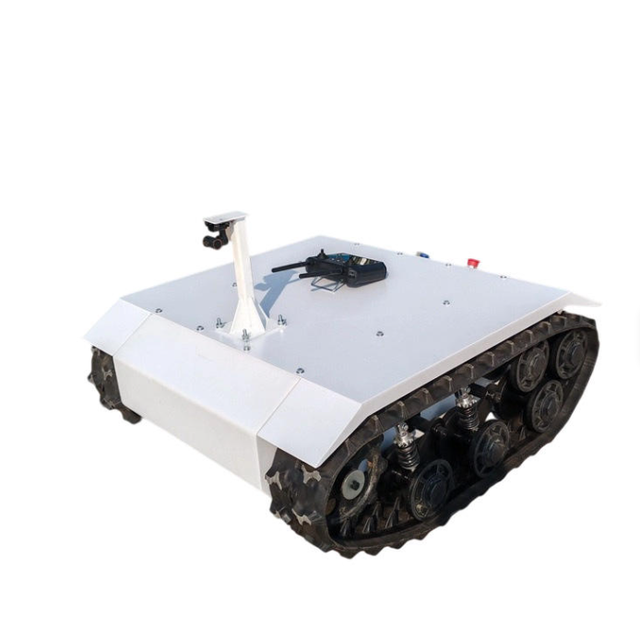 Small Remote-Controlled Tracked Chassis Camera Inspection Robot for Urban Construction Sites Quiet Areas 1 Year Warranty