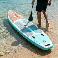 Ventes Flash : Planche de SUP gonflable JADE pour modèle 125, technologie Drop Stitch, polyvalente, avec pompe et pagaie – Portable, écologique, capacité de charge 400 kg