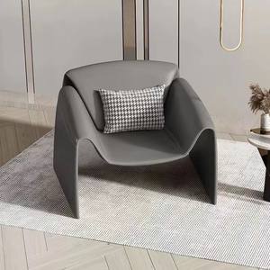 Sillón Individual Moderno en Forma de S con Relleno de Espuma para Sala de Estar - Product Image 5