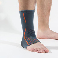 Attelle de cheville de sport en spandex respirant, support élastique protecteur unisexe