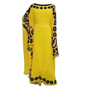 Moroccan Dubai Kaftans Farasha Abaya Dress Very Fancy Long Gown