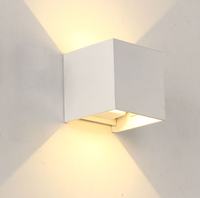 Applique murale LED 12W en aluminium, éclairage mural décoratif pour chambre à coucher, lumière LED murale bidirectionnelle