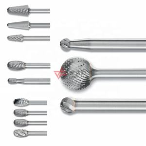 بوصة حجم أغلفة الكربيد الدوارة ، التنغستن الروتاري ملفات شجرة ، أشار ونصف قطر نهاية مزدوجة قطع لتقشير - Product Image 5